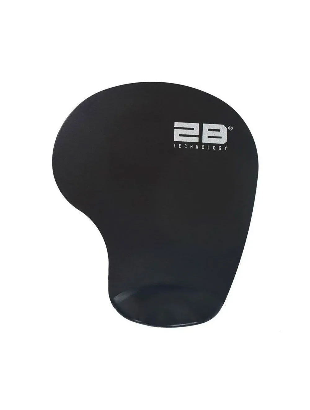 2B MP003 Small Scented Mouse Pad with Wrist Rest — Black